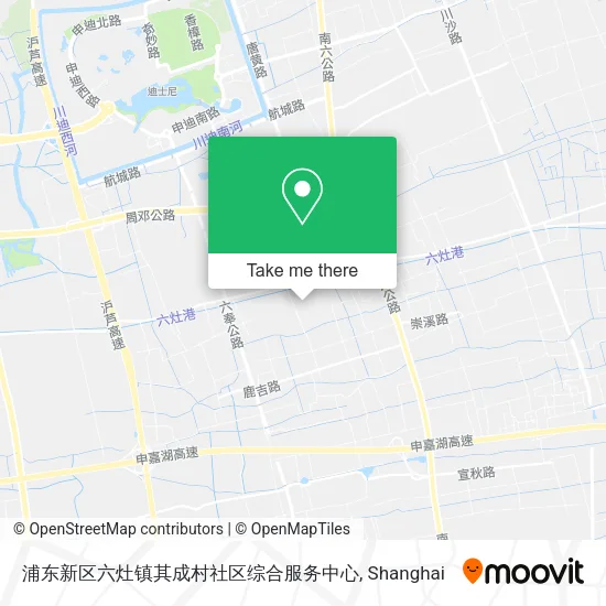 浦东新区六灶镇其成村社区综合服务中心 map