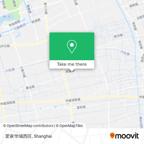 爱家华城西区 map