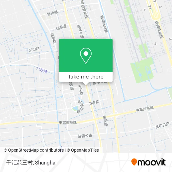千汇苑三村 map