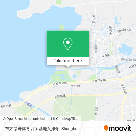 东方绿舟体育训练基地女排馆 map