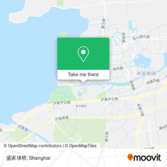 盛家埭桥 map