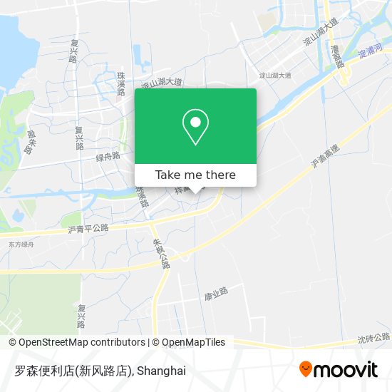 罗森便利店(新风路店) map