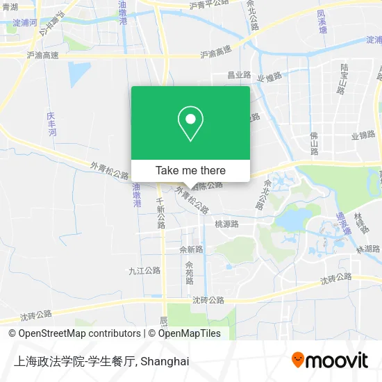 上海政法学院-学生餐厅 map