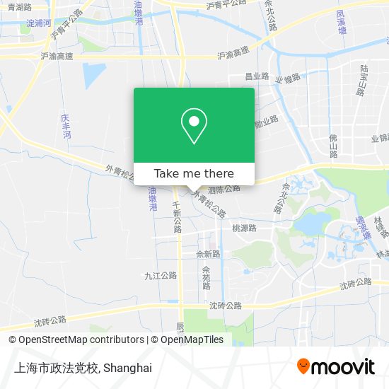 上海市政法党校 map