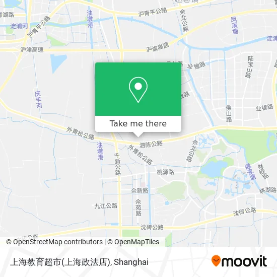 上海教育超市(上海政法店) map