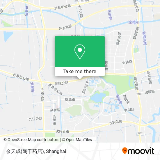 余天成(陶干药店) map