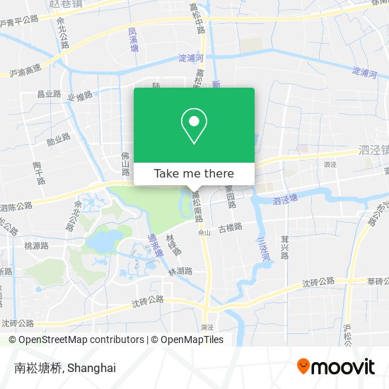 南崧塘桥 map