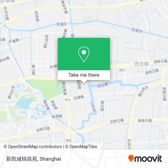 新凯城锦昌苑 map