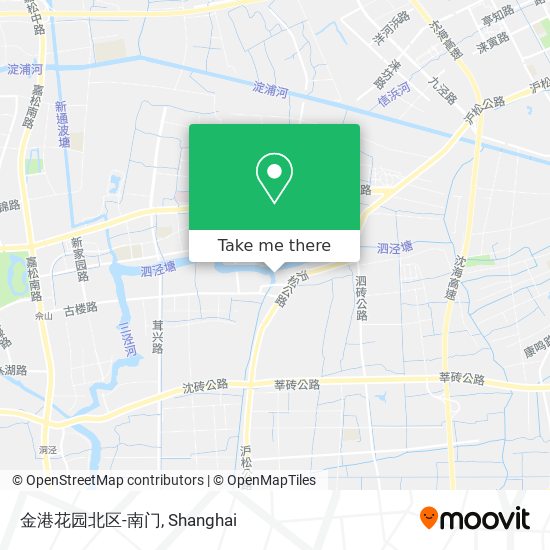 金港花园北区-南门 map