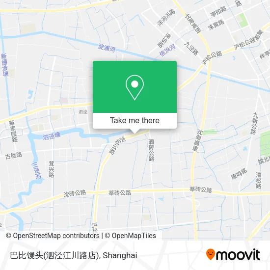 巴比馒头(泗泾江川路店) map
