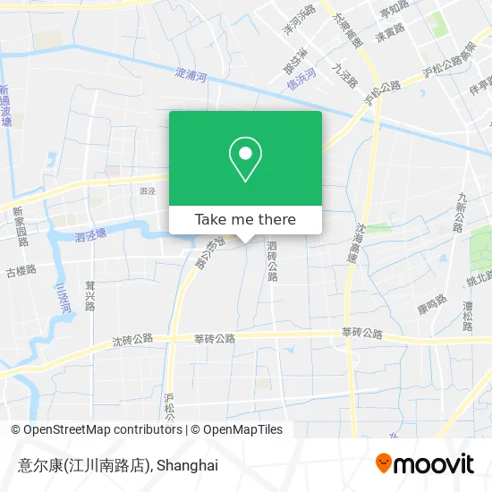 意尔康(江川南路店) map
