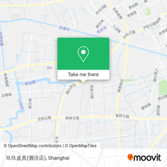 玖玖皮具(泗泾店) map