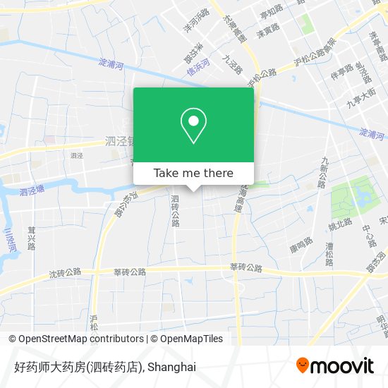 好药师大药房(泗砖药店) map