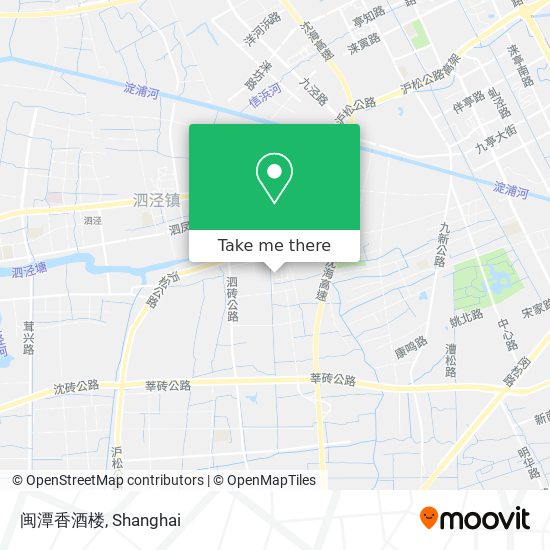 闽潭香酒楼 map
