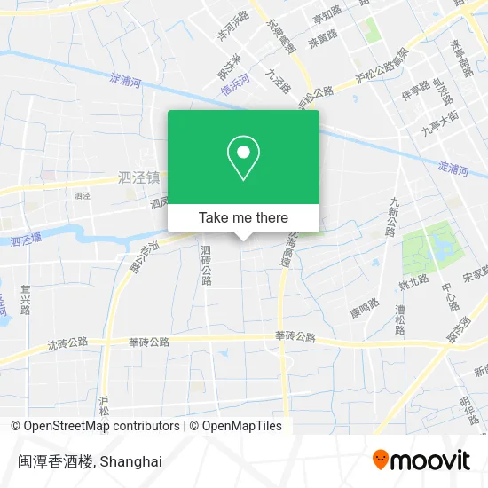 闽潭香酒楼 map