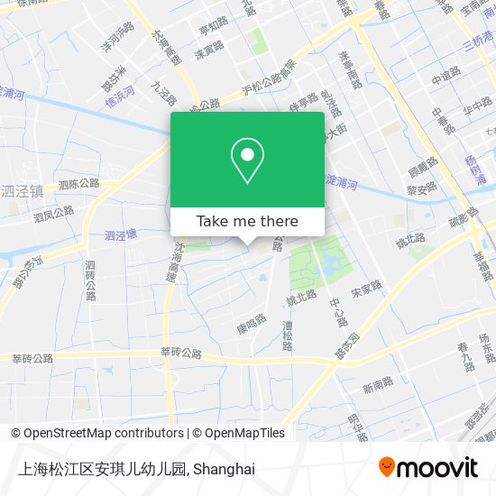 上海松江区安琪儿幼儿园 map