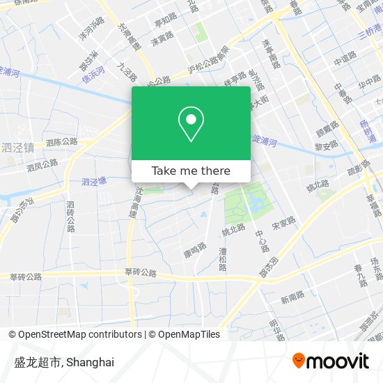 盛龙超市 map