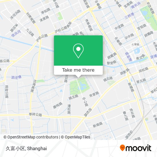 久富小区 map