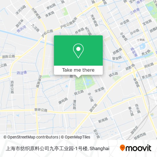 上海市纺织原料公司九亭工业园-1号楼 map