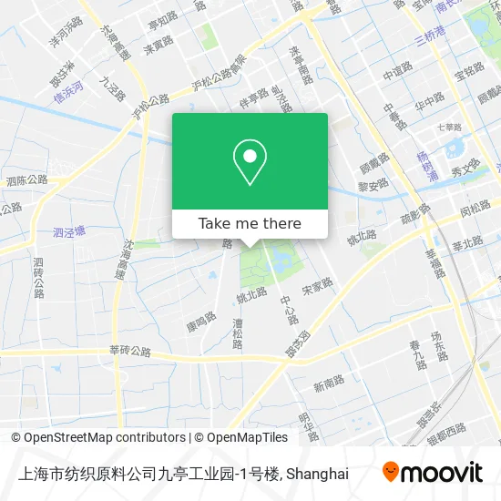 上海市纺织原料公司九亭工业园-1号楼 map