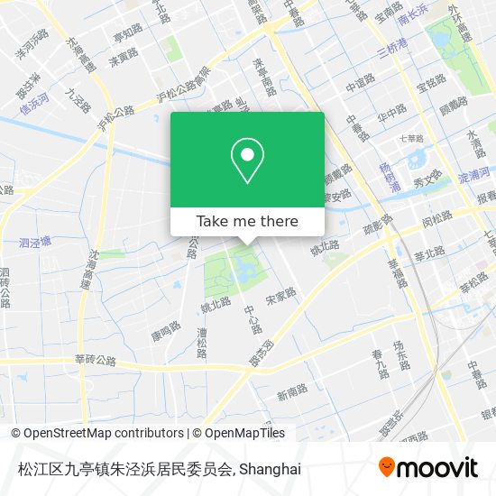 松江区九亭镇朱泾浜居民委员会 map
