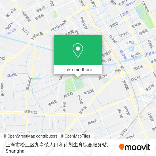 上海市松江区九亭镇人口和计划生育综合服务站 map