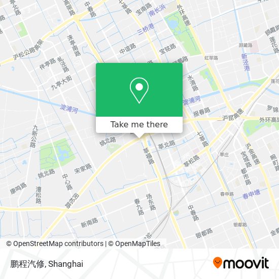 鹏程汽修 map