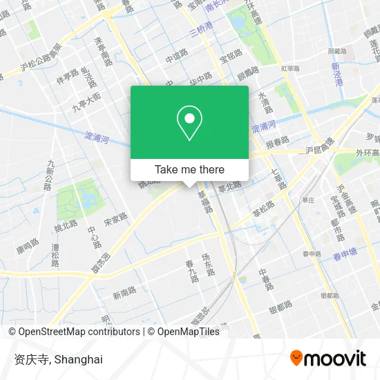 资庆寺 map