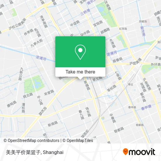 美美平价菜篮子 map
