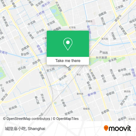 城隍庙小吃 map
