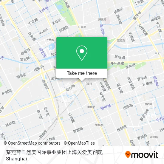 蔡燕萍自然美国际事业集团上海关爱美容院 map