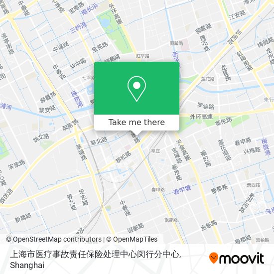 上海市医疗事故责任保险处理中心闵行分中心 map