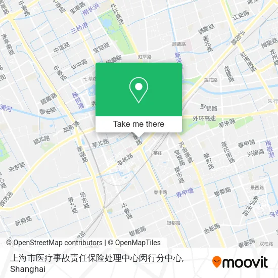 上海市医疗事故责任保险处理中心闵行分中心 map