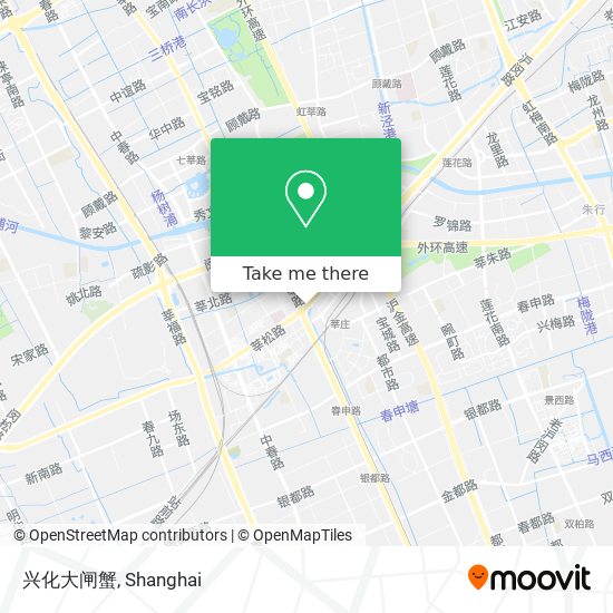 兴化大闸蟹 map