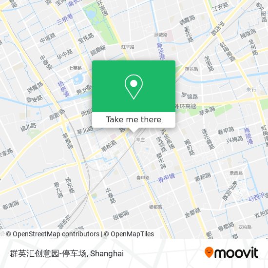 群英汇创意园-停车场 map