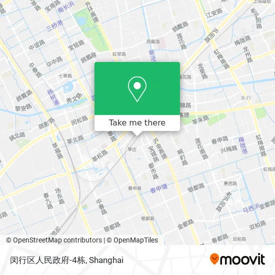 闵行区人民政府-4栋 map