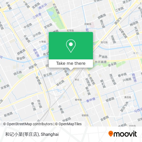 和记小菜(莘庄店) map