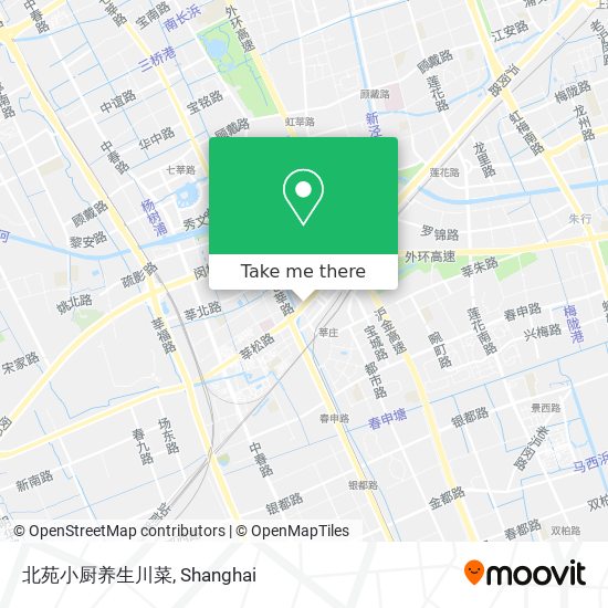 北苑小厨养生川菜 map