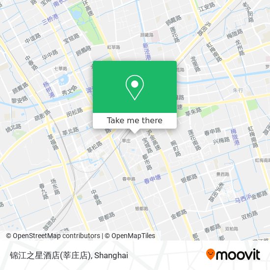 锦江之星酒店(莘庄店) map