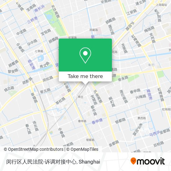 闵行区人民法院-诉调对接中心 map