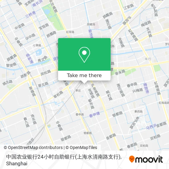 中国农业银行24小时自助银行(上海水清南路支行) map