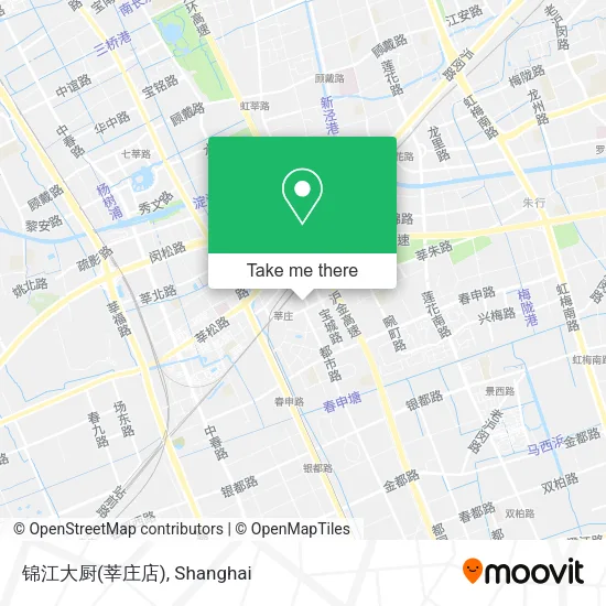 锦江大厨(莘庄店) map