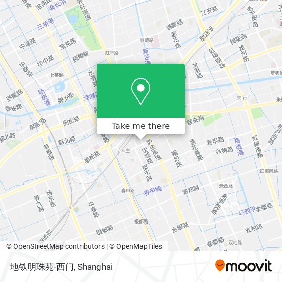 地铁明珠苑-西门 map