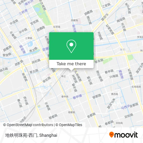 地铁明珠苑-西门 map