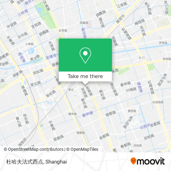 杜哈夫法式西点 map
