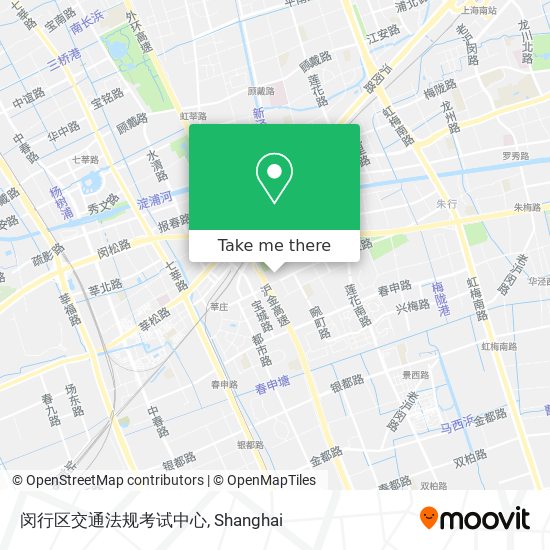 闵行区交通法规考试中心 map