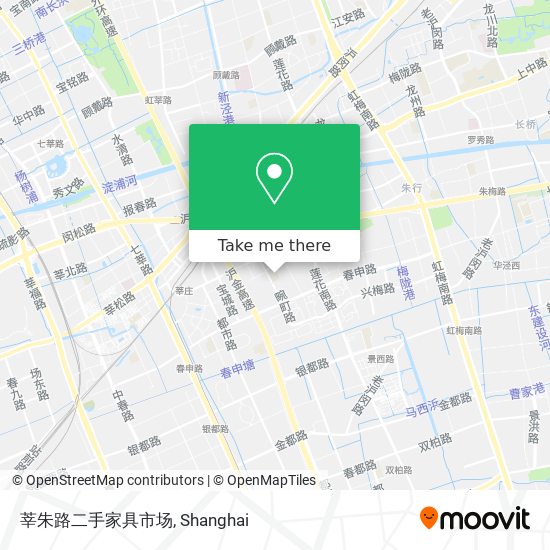 莘朱路二手家具市场 map