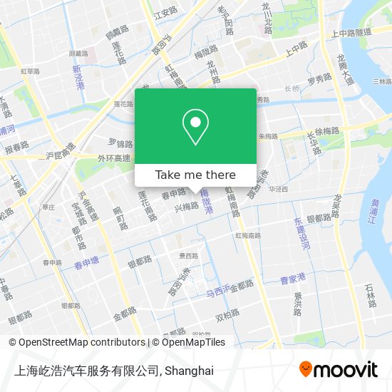 上海屹浩汽车服务有限公司 map