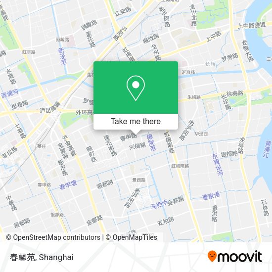 春馨苑 map