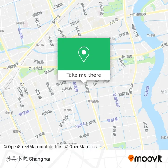 沙县小吃 map